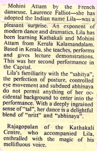 India Times 23 juillet 1987