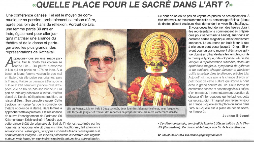 Le comtadin 23 janvier 2014